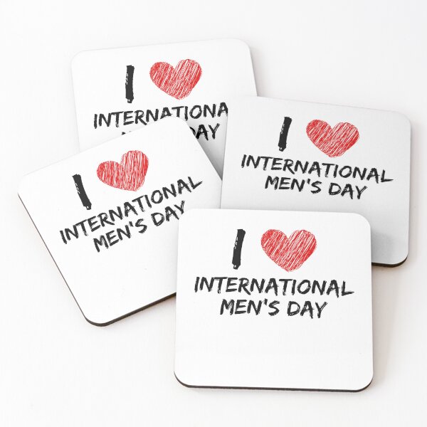 Item preview, I Love International Men's Day designed and sold by Design-Co.