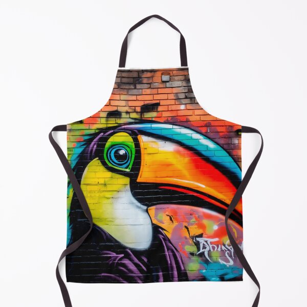 Item preview, The Oblivious Toucan | Bird Graffiti | Animal Graffiti designed and sold by ANIMALAND DESIGN.