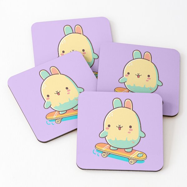 Item preview, Cute Rabbit Skateboarding designed and sold by ultra-cute.