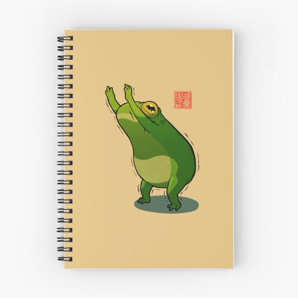 Item preview, Yoga Frog Chair Pose designed and sold by DingHuArt.