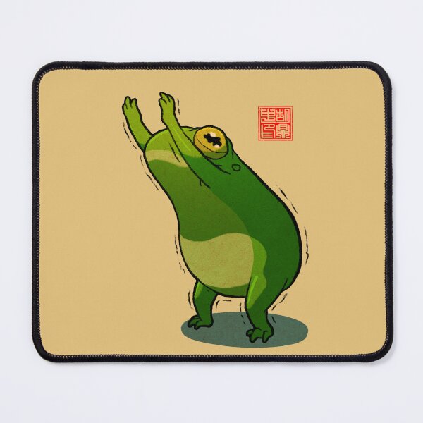 Item preview, Yoga Frog Chair Pose designed and sold by DingHuArt.