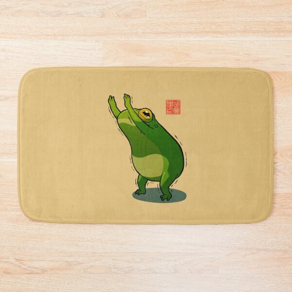Item preview, Yoga Frog Chair Pose designed and sold by DingHuArt.