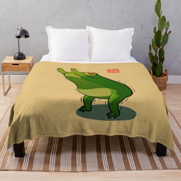 Item preview, Yoga Frog Chair Pose designed and sold by DingHuArt.