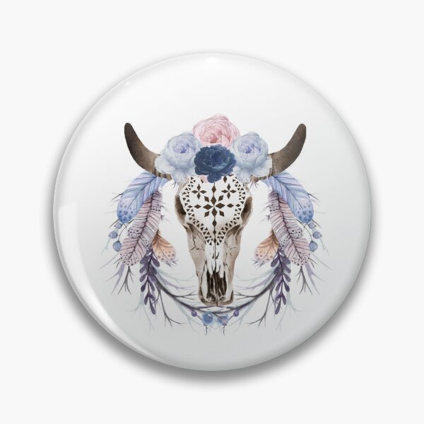 Item preview, Bull Skull Dream Catcher designed and sold by Foxcreations94.