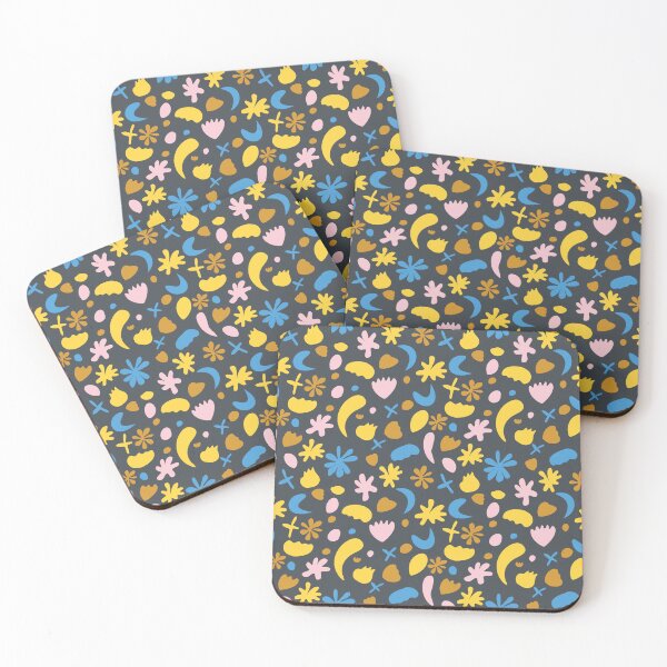 Item preview, Fun Colorful Abstracts - Dark Slate designed and sold by Lavender Mint Graphics.