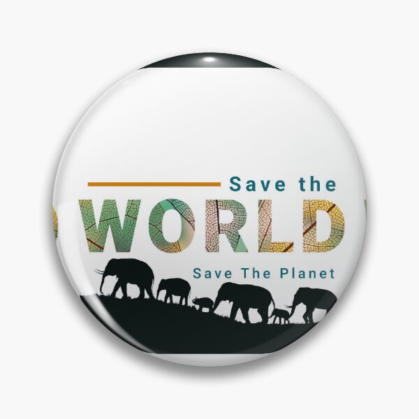 Item preview, Save the world save the planet This design is for everyone in this world to help take care of our planet. designed and sold by Billion-design.