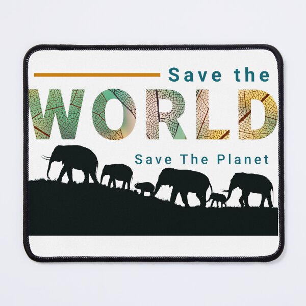 Item preview, Save the world save the planet This design is for everyone in this world to help take care of our planet. designed and sold by Billion-design.