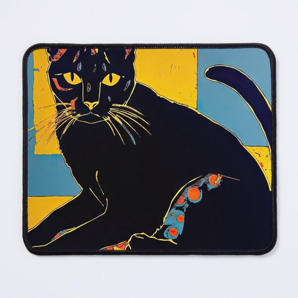Item preview, Powell Cat Pop Art designed and sold by Pixel Playground.