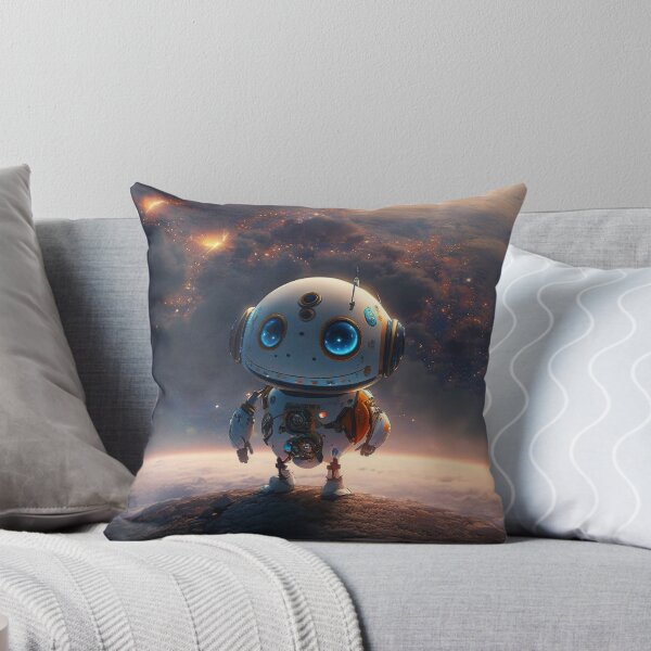 Item preview, "Little robot friend" - Adventures in Space with your Robo Pal designed and sold by Krystian Maliszewski.