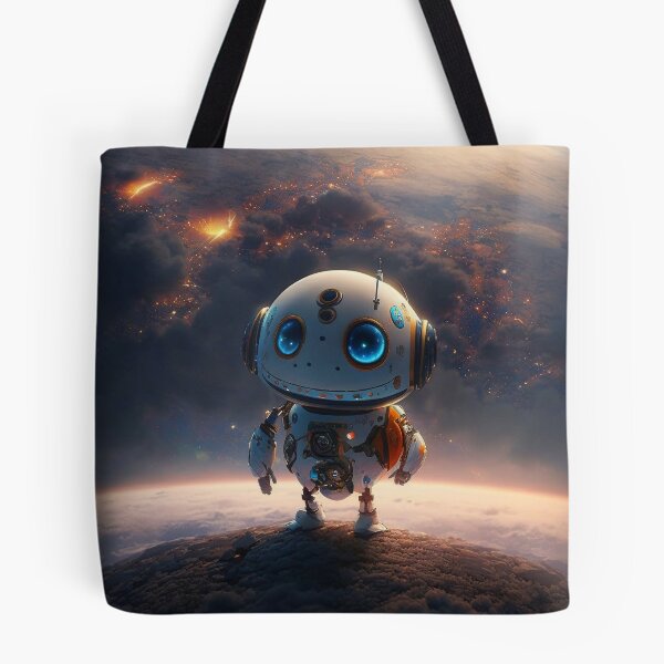 Item preview, "Little robot friend" - Adventures in Space with your Robo Pal designed and sold by Krystian Maliszewski.
