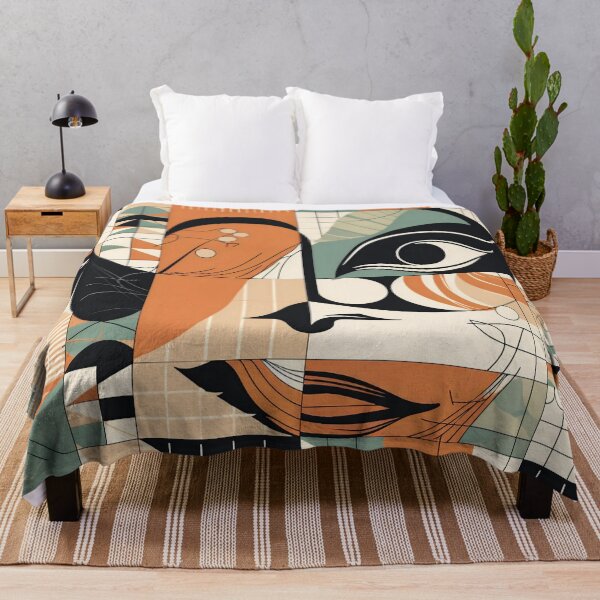 Item preview, Mid Century Modern Abstract Pattern designed and sold by AiFantasyArts.