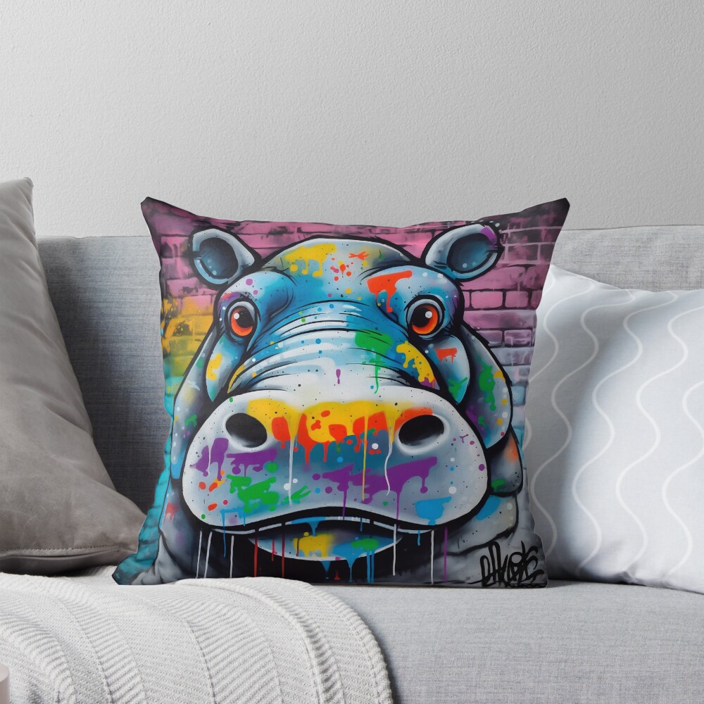 Vista previa del artículo con la obra «Cojín», diseñado y vendido por ANIMALAND DESIGN.