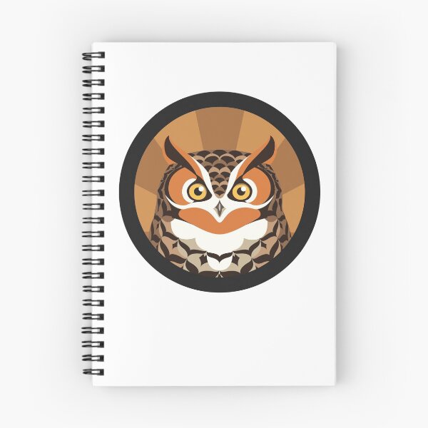 Item preview, Great Horned Owl Logo designed and sold by JadaFitch.
