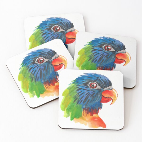 Item preview, Watercolor parrot designed and sold by AlexBlackSea.