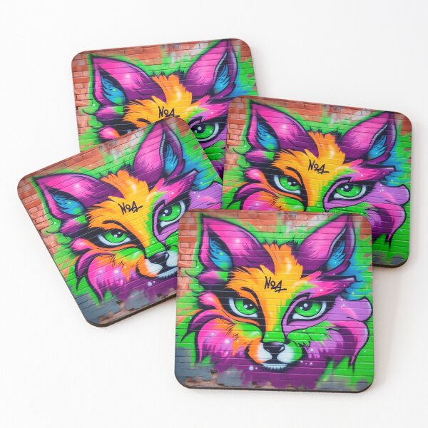 Item preview, The Fancy Foxy |  Dog Animal Graffiti | Animal Graffiti designed and sold by ANIMALAND DESIGN.
