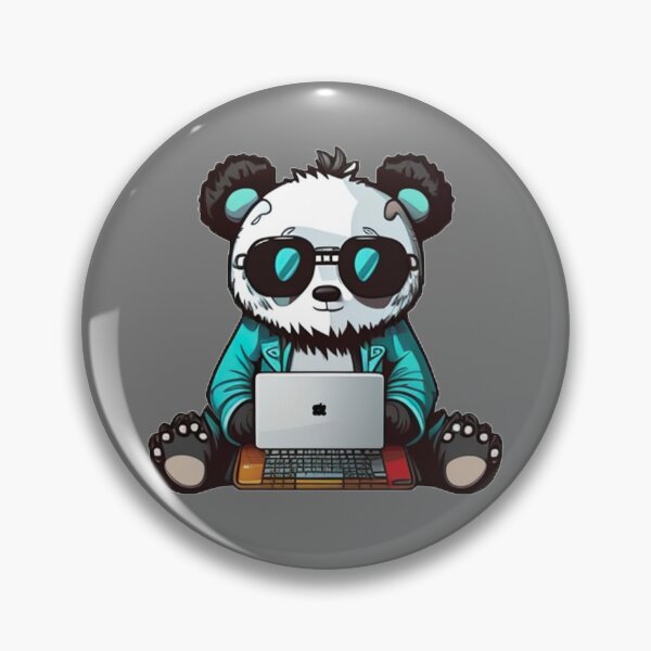 Item preview, Panda Computer Lover designed and sold by ZAKAABDE2020.