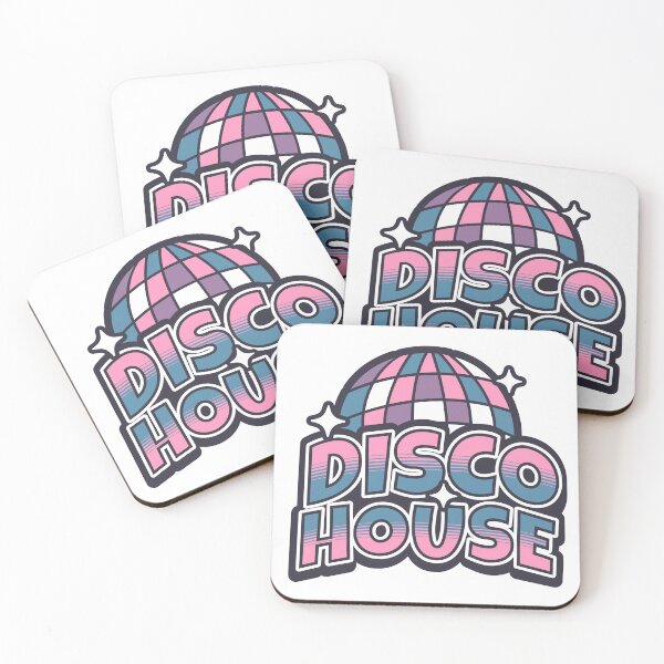 Item preview, DISCO HOUSE  - Y2K Disco Ball (Pink/slate blue)  designed and sold by Discothreadz.