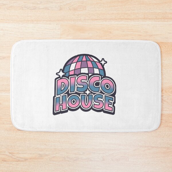 Item preview, DISCO HOUSE  - Y2K Disco Ball (Pink/slate blue)  designed and sold by Discothreadz.