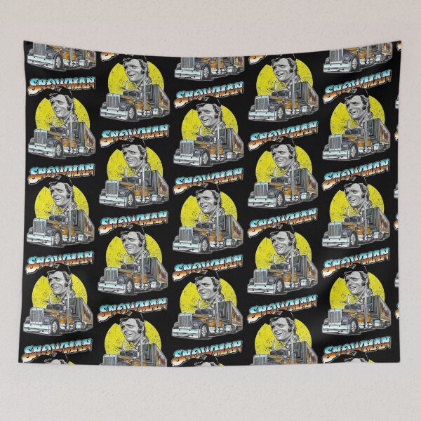 Item preview, beautiful snowman Smokey the bandit smile face art designed and sold by HenryCorneUS.