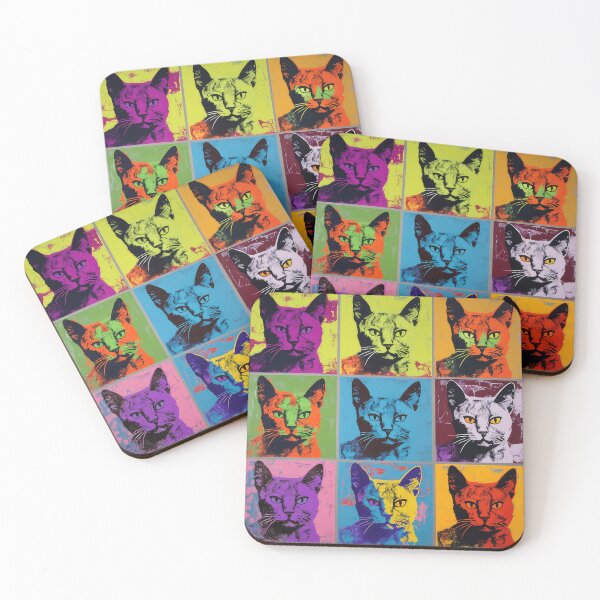 Item preview, powell cat pop art designed and sold by Pixel  Playground.