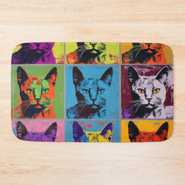 Artikel-Vorschau von Powell-Katze-Pop-Art, designt und verkauft von Pixel  Playground.