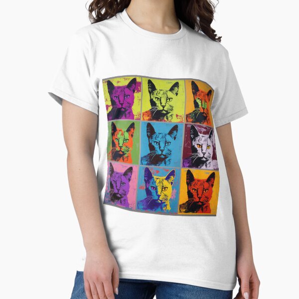 Item preview, powell cat pop art designed and sold by Pixel  Playground.