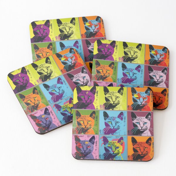 Item preview, powell cat pop art designed and sold by Pixel  Playground.