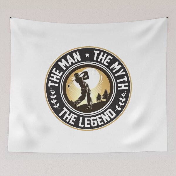 Item preview, Golf The Man The Myth The Legend designed and sold by BuxomBabe21.