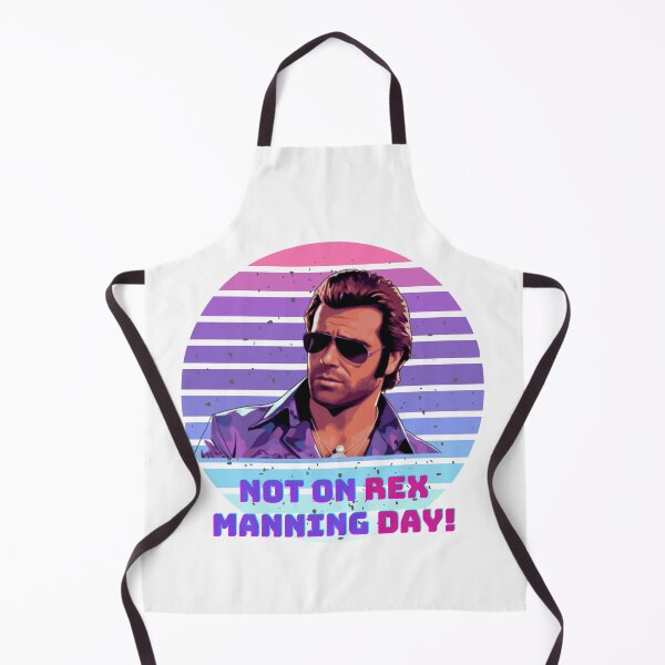 Item preview, Not On Rex Manning Day Retro Style White Background designed and sold by THEGOODSTHEMES.