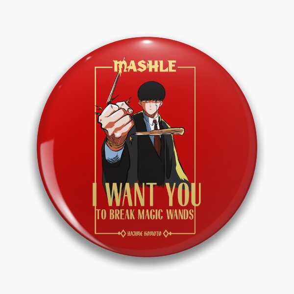 Item preview, MASHLE: MAGIC AND MUSCLES (I WANT YOU) RED designed and sold by FunGangStore.