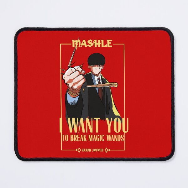 Item preview, MASHLE: MAGIC AND MUSCLES (I WANT YOU) RED designed and sold by FunGangStore.