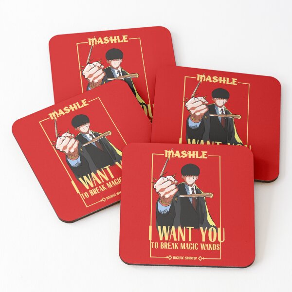 Item preview, MASHLE: MAGIC AND MUSCLES (I WANT YOU) RED designed and sold by FunGangStore.