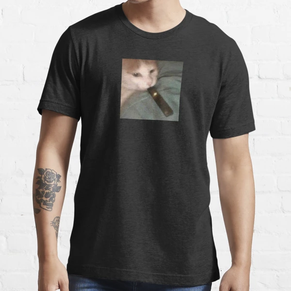 cat hitting a fat vape Essential T-Shirt for Sale by