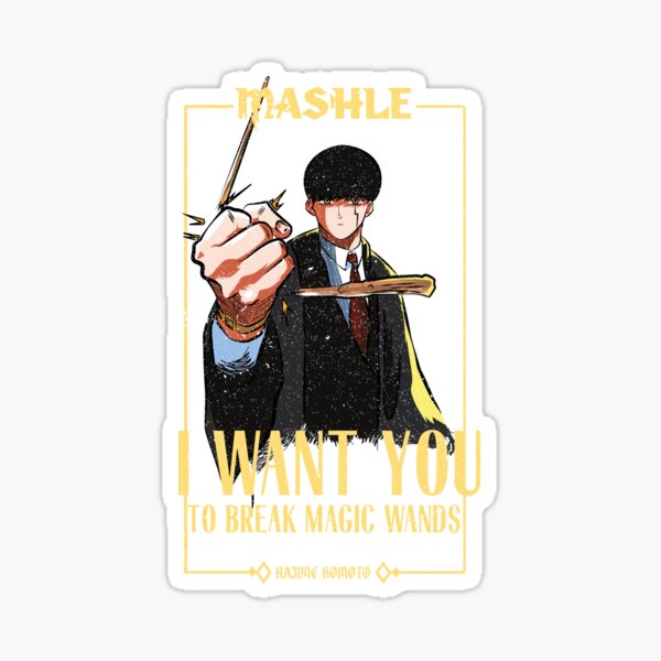 Mashle: Magic and Muscle Digital Stickers 10pcs JPG PNG 