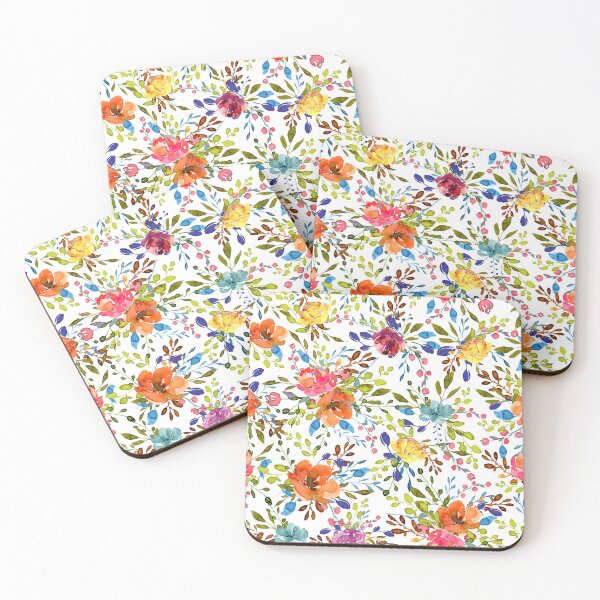 Item preview, watercolor floral designed and sold by DarlingMeadow.