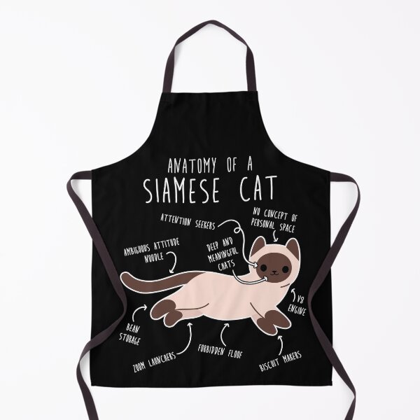 Item preview, Siamese Cat Anatomy designed and sold by Clara Hollins.