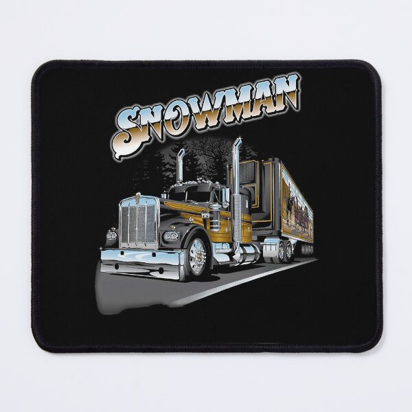 Item preview, Snowman Smokey the bandit smile face art designed and sold by HenryCorneUS.