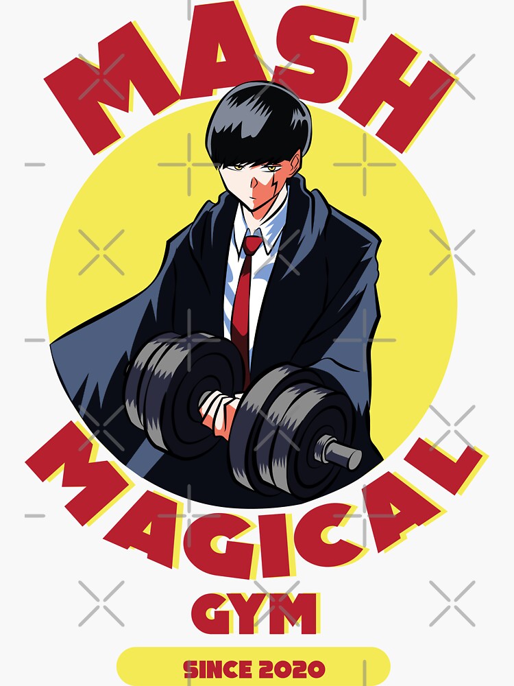 Mashle: Magic and Muscle Digital Stickers 10pcs JPG PNG 