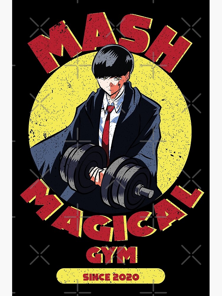 Mashle Magic And Muscles' Poster, picture, metal print, paint by