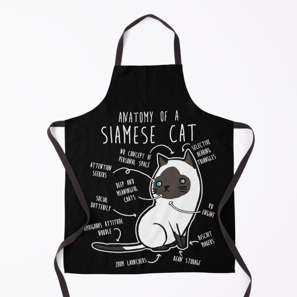 Item preview, Siamese Cat Anatomy designed and sold by Clara Hollins.