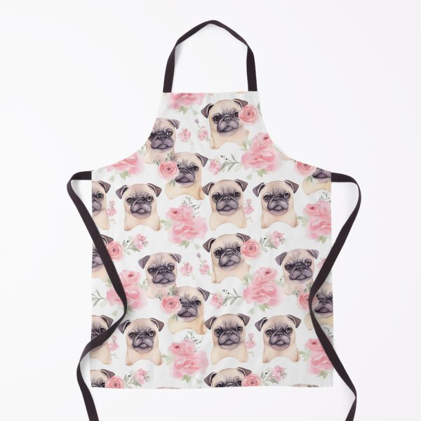 Item preview, Lovely Pugs and Pink Roses designed and sold by laura merí.