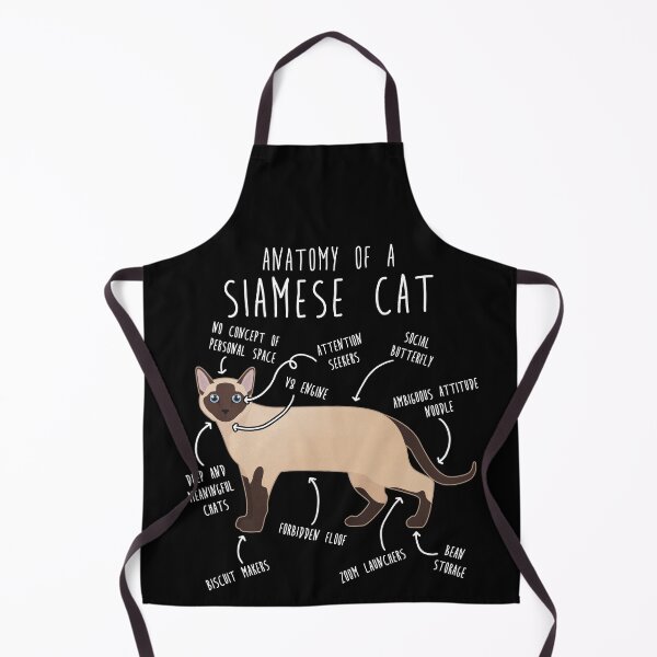 Item preview, Siamese Cat Anatomy designed and sold by Clara Hollins.