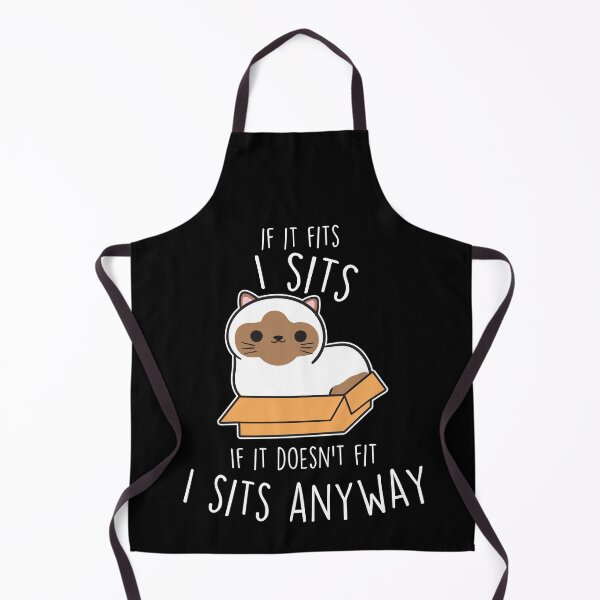 Item preview, Siamese Cat I Sits Anyway designed and sold by Clara Hollins.