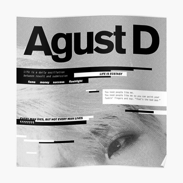 AGUST D Poster