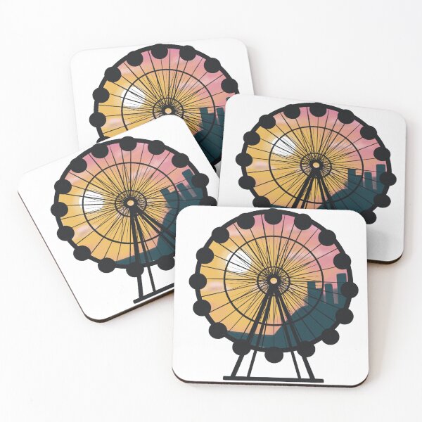 Item preview, Sunset Ferris Wheel designed and sold by Cirrusly-Cece.