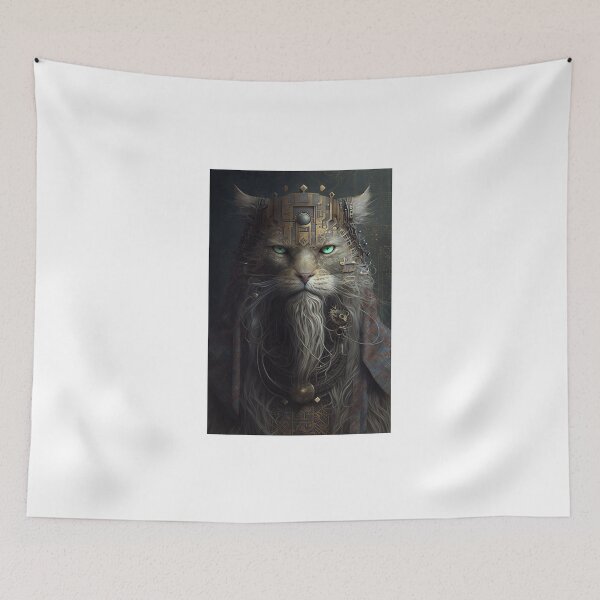 Item preview, Fantastical Felines #C3D1DFA2 designed and sold by nixlim.