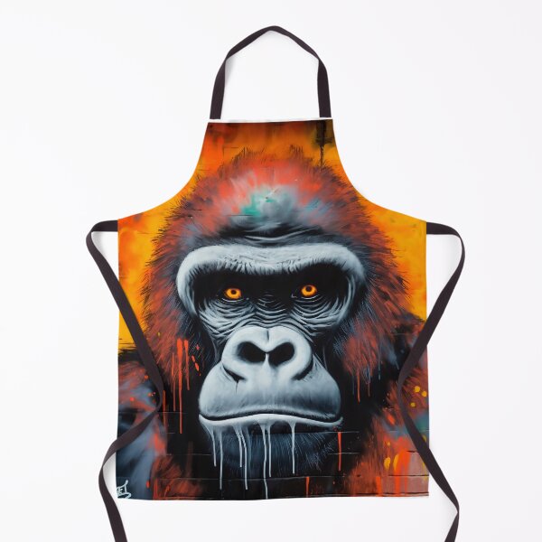 Artikelvorschau, Cool Gorilla Graffiti | Monkey Graffiti | Animal Graffiti entworfen und verkauft von ANIMALAND DESIGN.