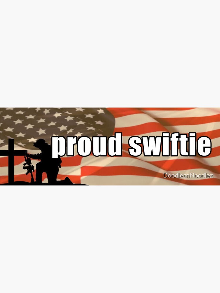 Proud Swiftie Sticker