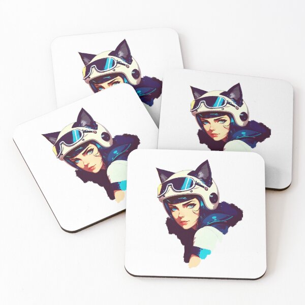 Item preview, Black Cat Vintage Eighties Style designed and sold by HiPolly.