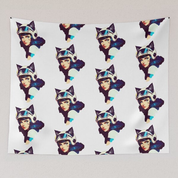 Item preview, Black Cat Vintage Eighties Style designed and sold by HiPolly.